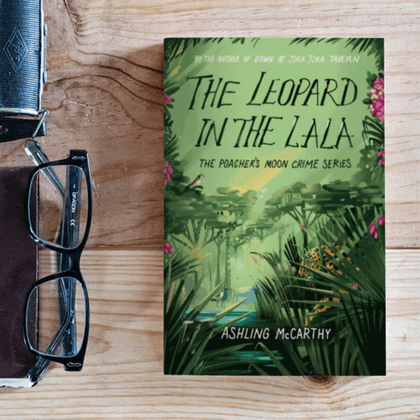 Product shot of The Leopard in the Lala, the second book in The Poacher's Moon Crime Series.